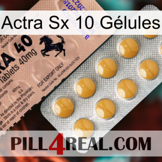 Actra Sx 10 Gélules 41